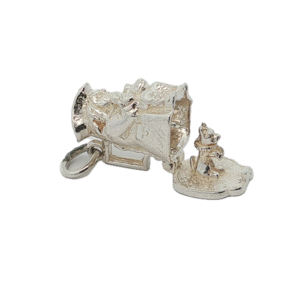 Vintage English Nuvo Opening Toby Jug Dog Charm