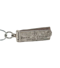 Vintage Sterling Silver Nuvo Opening Cheque Book Charm with Original Paper