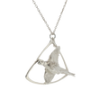 Magnus Maximus 1977 Sterling Silver Bird Pendant & Chain
