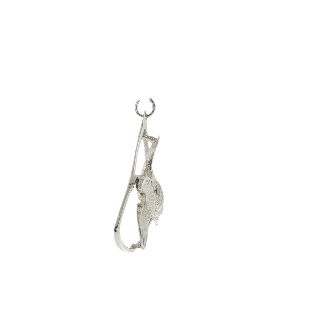 Magnus Maximus 1977 Sterling Silver Bird Pendant & Chain