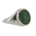 Sterling Silver Ammonite Ring