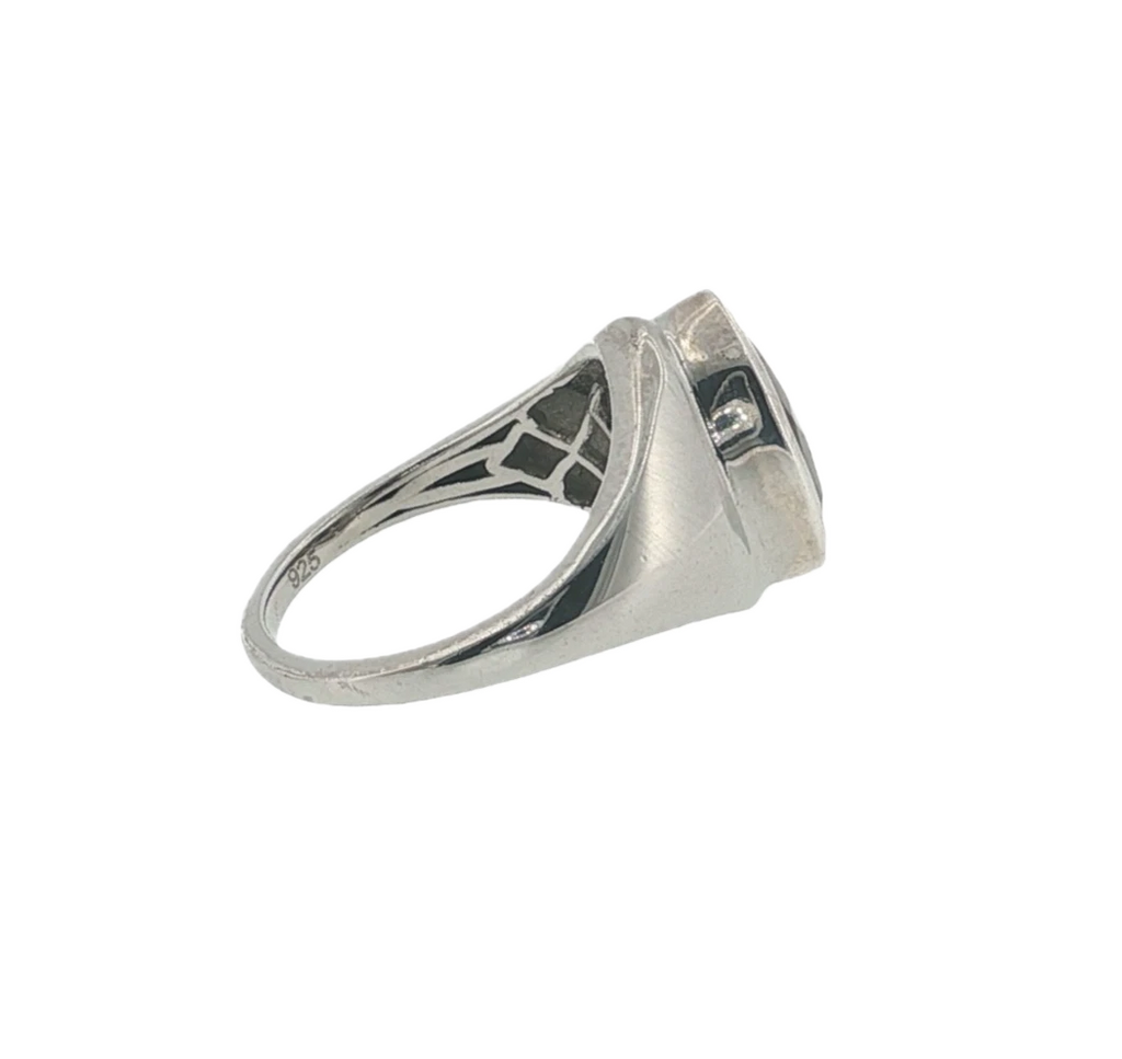 Sterling Silver Ammonite Ring