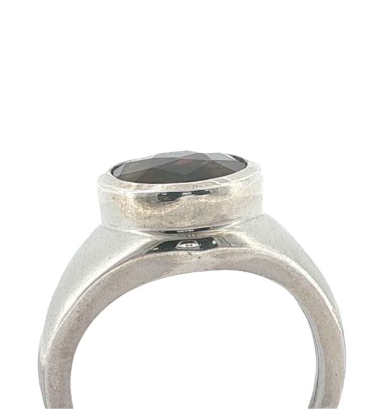 Sterling Silver Ammonite Ring