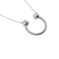 Pandora Moments U-Shape Charm Pendant Necklace