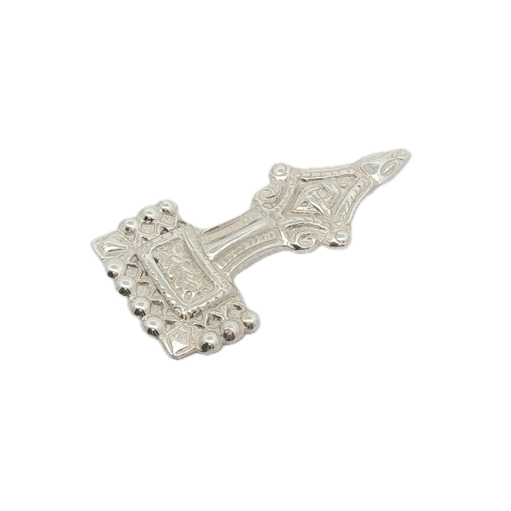 Sterling Silver Celtic Anglo Saxon Style Brooch