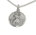 Vintage Georg Jensen Sterling Silver Pendant & Chain