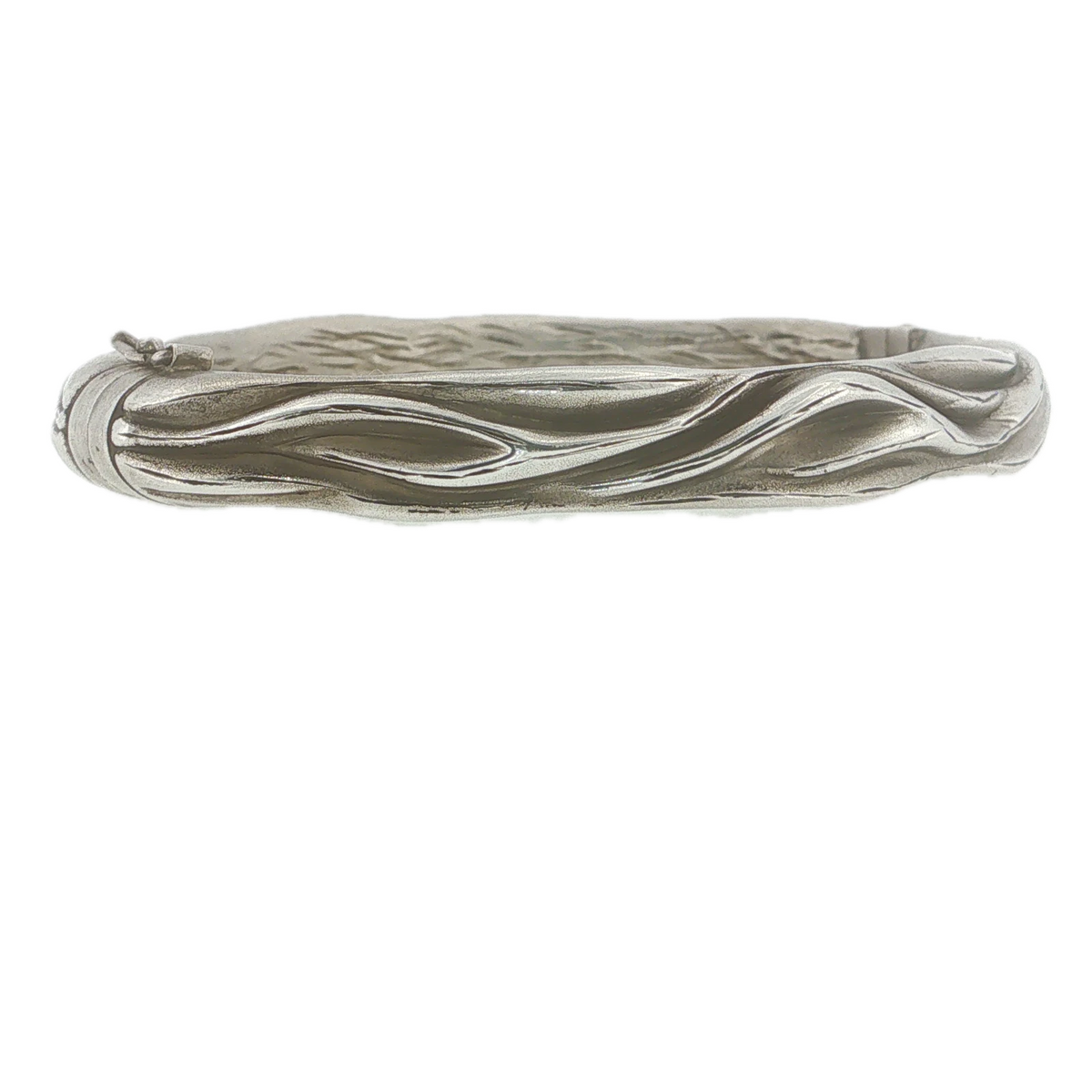 Roberto Coin TFS Sterling Silver 925 Bangle Bracelet Made in Italy 18cm 21g