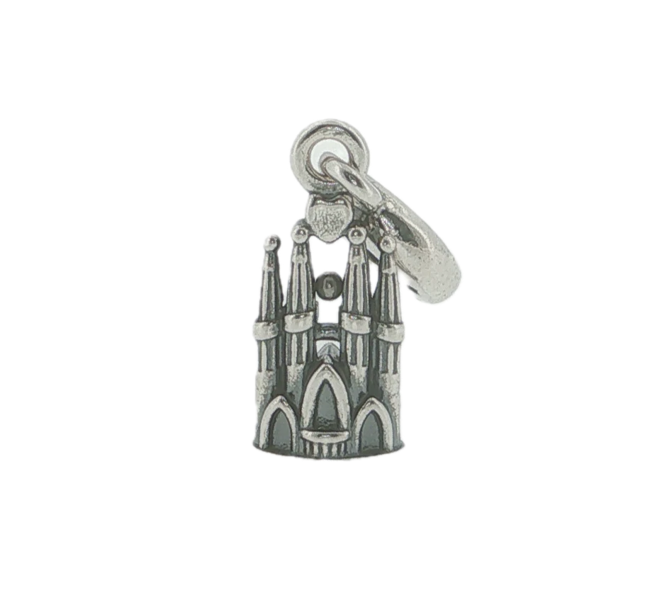 Vintage Pandora Sterling Silver 925 Barcelona Sagrada Familia Charm