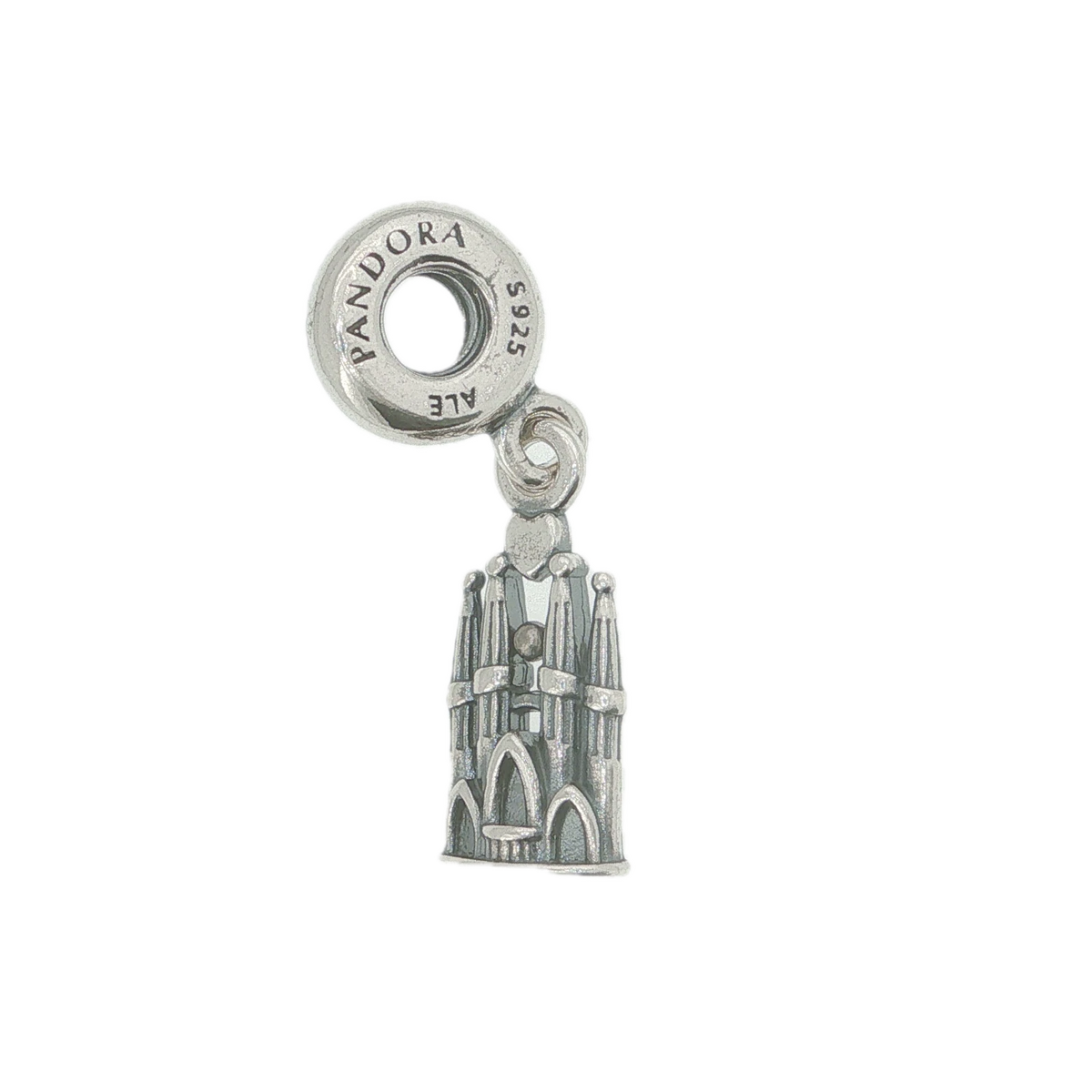 Vintage Pandora Sterling Silver 925 Barcelona Sagrada Familia Charm