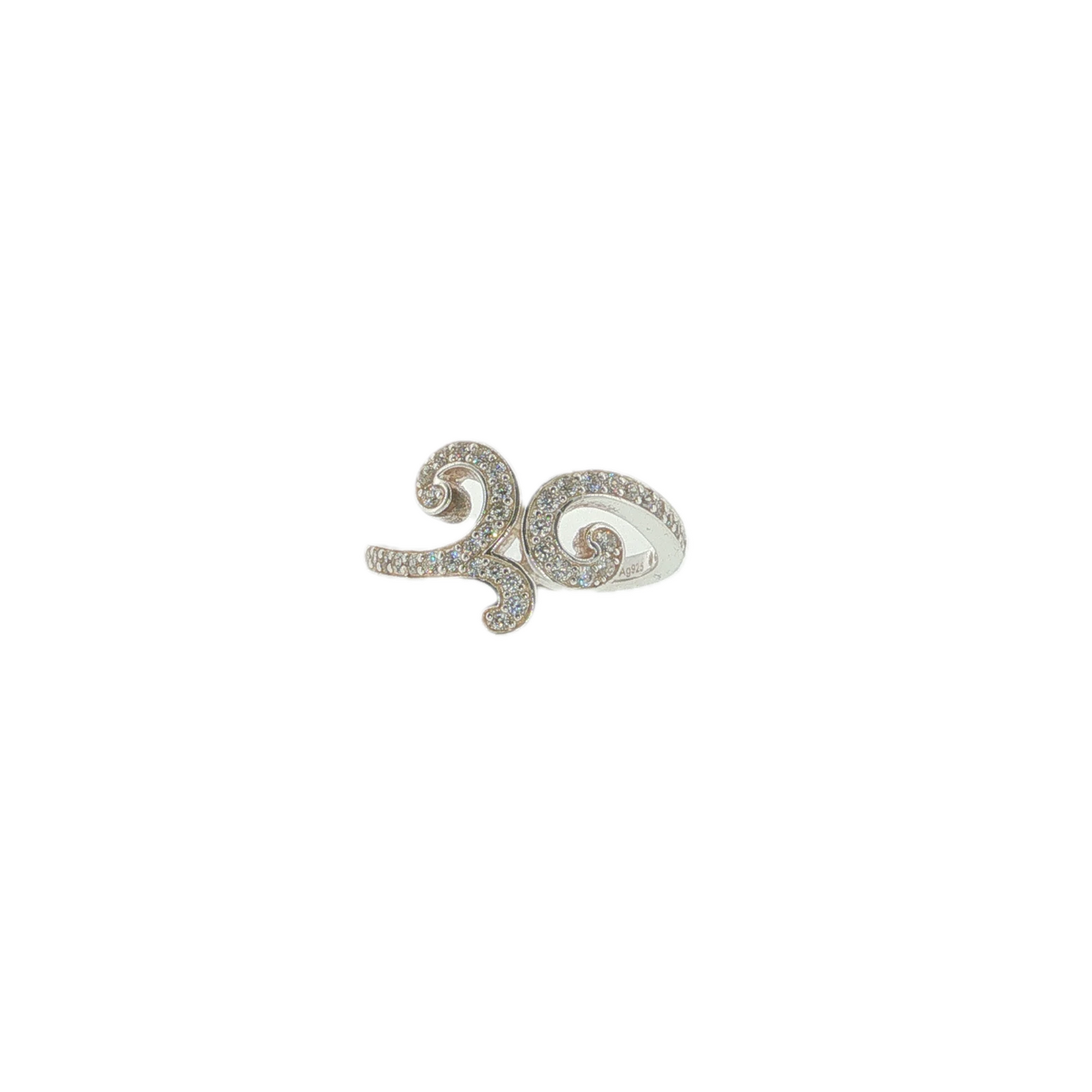 Vintage Thomas Sabo Sterling Silver Cubic Zirconia Ring