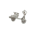 Vintage Lambretta Sterling Silver Opening Scooter Charm Pendant