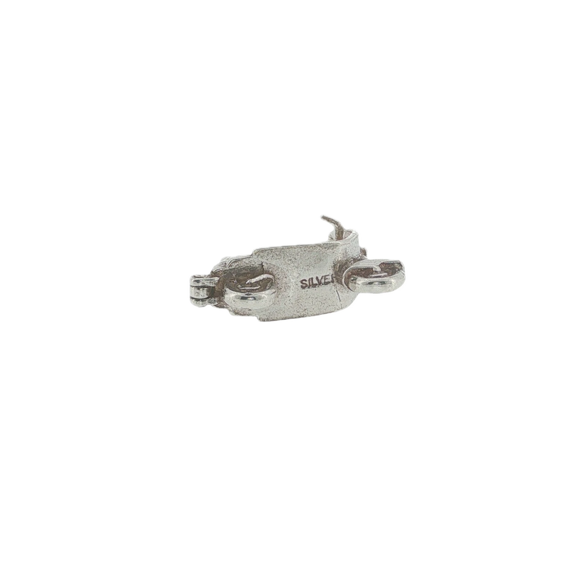 Vintage Lambretta Sterling Silver Opening Scooter Charm Pendant