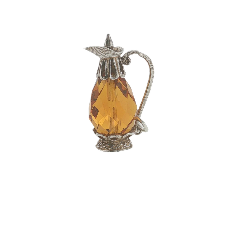 Vintage CHIM Sterling Silver Opening Claret Jug Charm