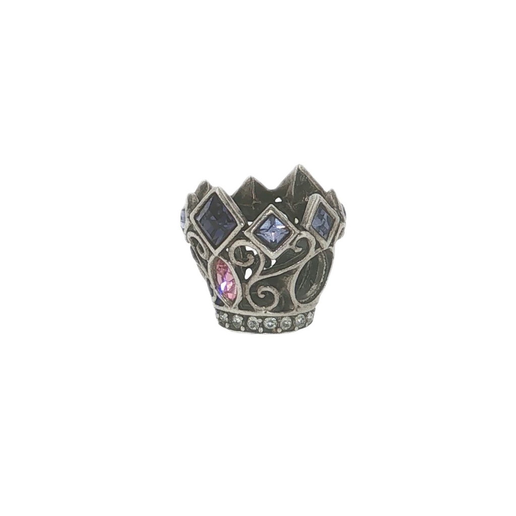 Retired Chamilia Swarovski Disney Princess Royal Crown Charm