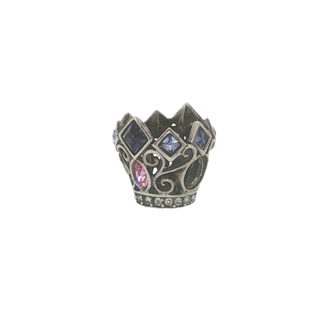 Retired Chamilia Swarovski Disney Princess Royal Crown Charm