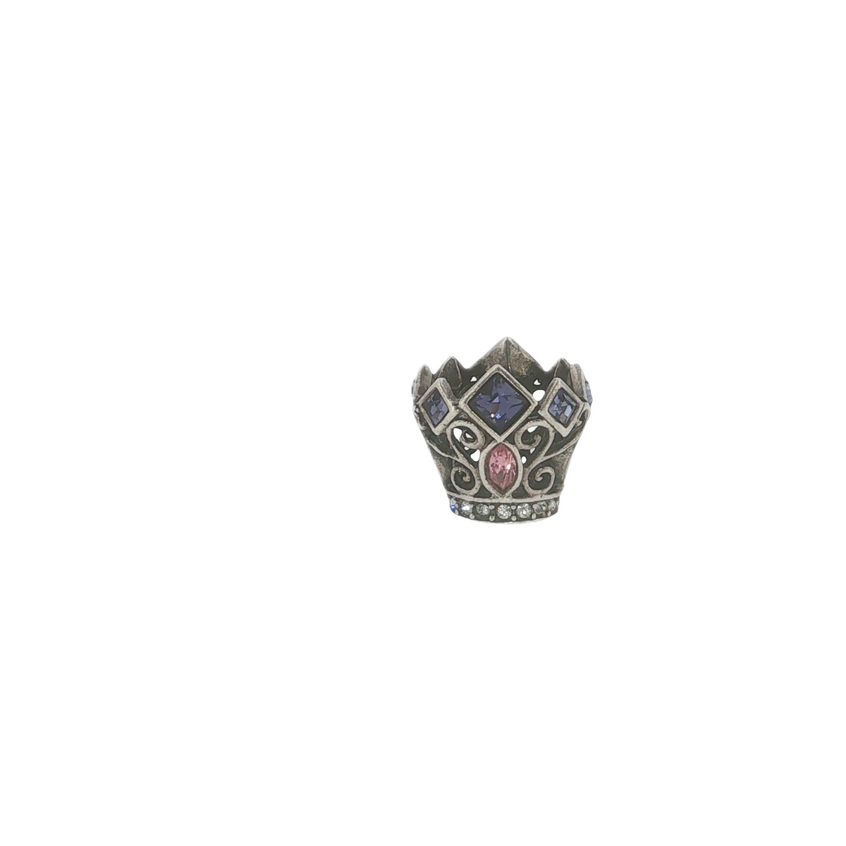 Retired Chamilia Swarovski Disney Princess Royal Crown Charm