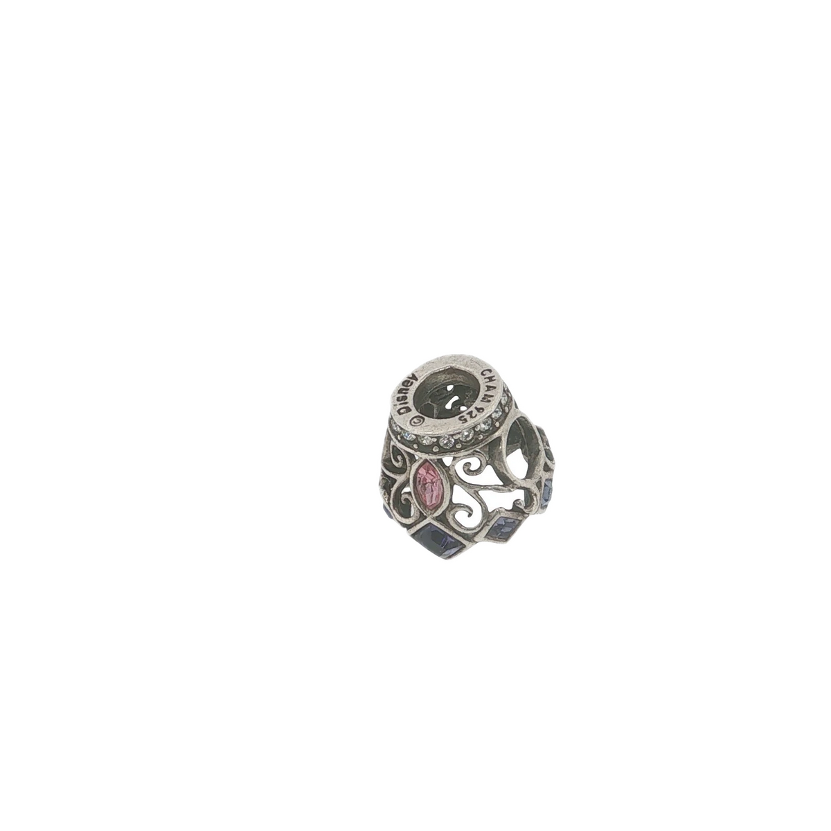 Retired Chamilia Swarovski Disney Princess Royal Crown Charm