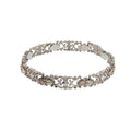 Black Hills Gold Leaf Sterling Silver & 12K Gold Bracelet