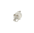 Vintage Sterling Silver Skull Moving Jaw & Eyes Charm