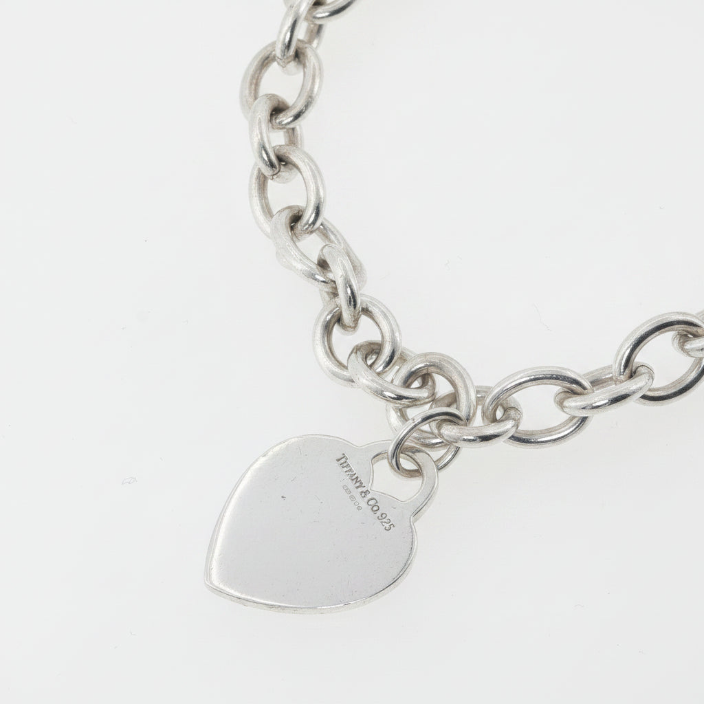 Retired Authentic Tiffany & Co. Heart Tag Bracelet