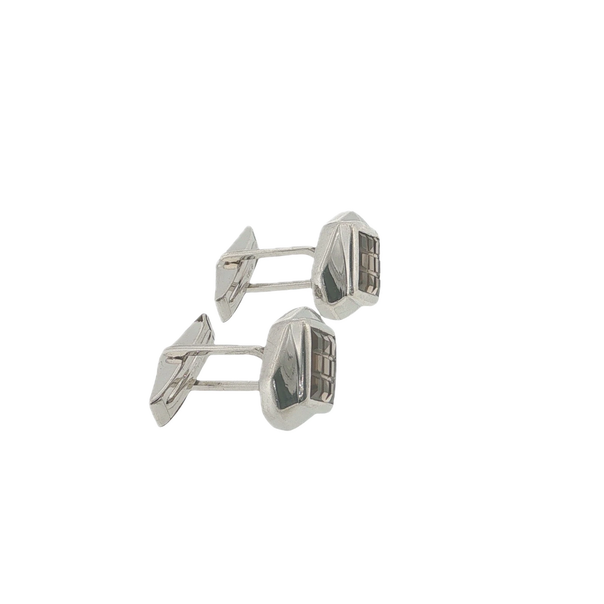 Rare Vintage William Spratling Smoky Quartz Sterling Silver Cufflinks
