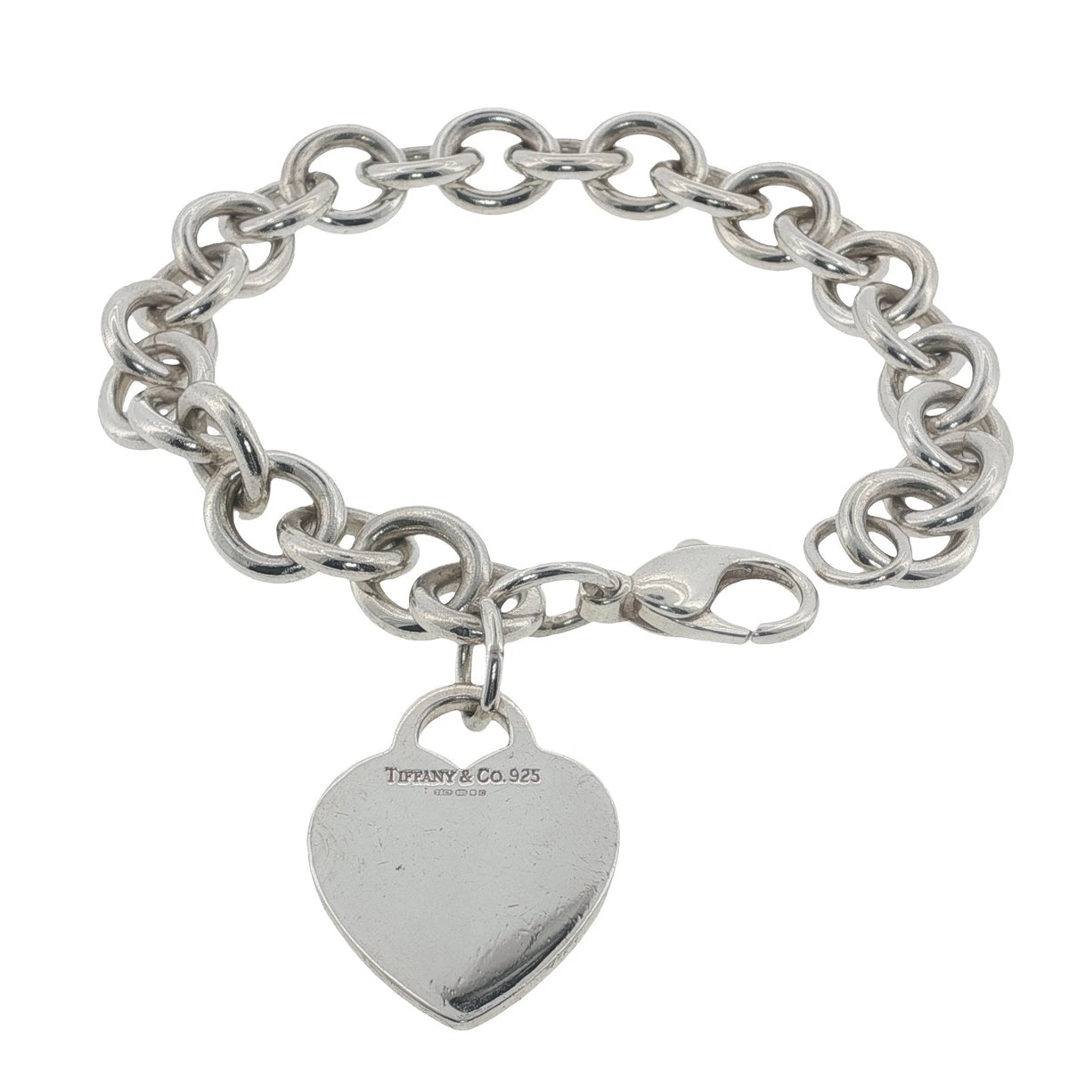 Retired Authentic Tiffany & Co. Heart Tag Bracelet