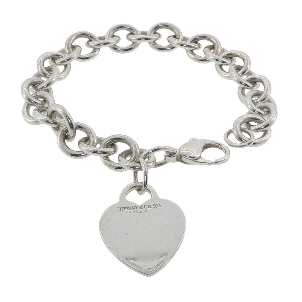 Retired Authentic Tiffany & Co. Heart Tag Bracelet