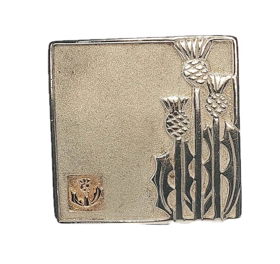 Vintage Portlethen Scottish Thistle Brooch 2004